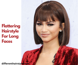 flattering hairstyle for long faces