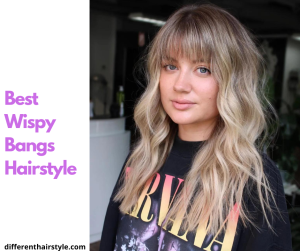 wispy bangs hairstyle